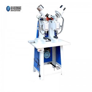 JR-D100 세미-자동 더블-헤드 아일렛 기계