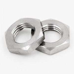 나사산이 있는 육각 파이프 너트