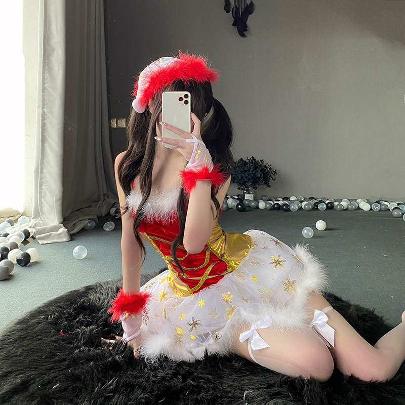 새로운 - 스타일 크리스마스 의상, 플러스 - 유럽과 미국의 크기 스타일. 크리스마스 파티에 적합한 클럽 DS 무대 공연 착용 101 가격 :$89.99