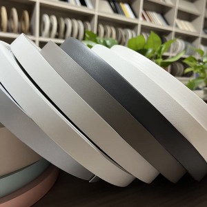 PVC 목재 곡물 가구 가장자리 밴딩 그레이