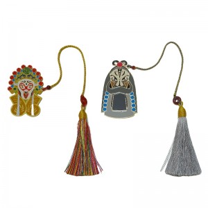 중국 오페라 마스크 북마크