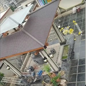 큰 벽의 지붕을위한 알루미늄 패널-열 단열 특성을 가진 모양의 디자인