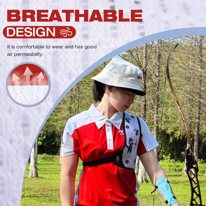 니카 아처리 440028 S/중/L 양궁 소녀 가슴 보호대