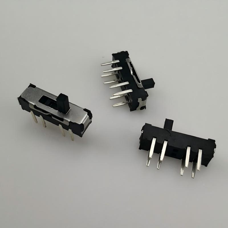 슬라이드 스위치 MSS-23D19 여덟-수평으로 고정하다/수직 스위치 고정/핀이 없는 3개-위치