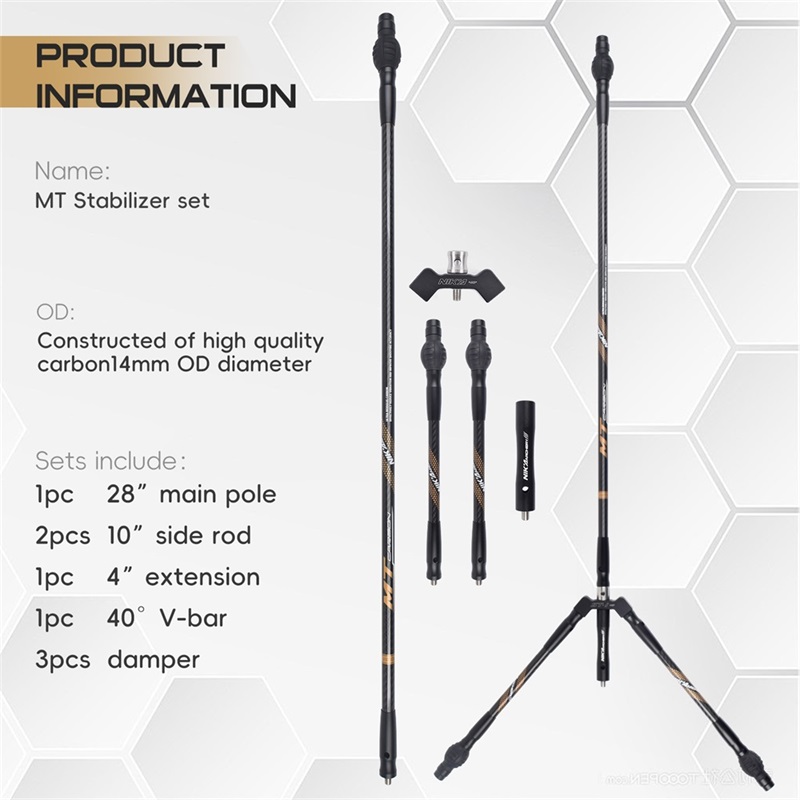 니카 양궁 240128 MT OD14MM 카본 스태빌라이저