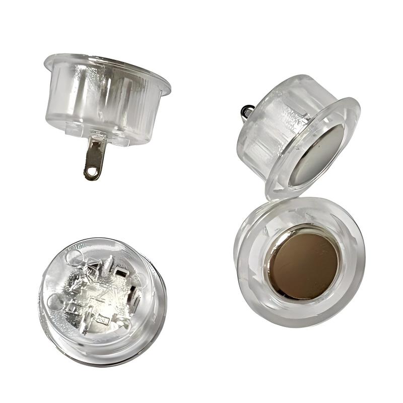 택트 스위치 (빛이 없어) 옷장과 캐비닛용 매립형 12mm, 5V 터치-모션 센서가 포함된 제어식 조광 가능 LED 조명