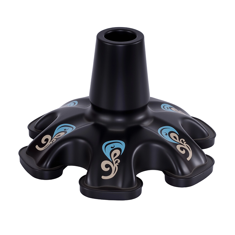 6 프롱 자립 목발 팁